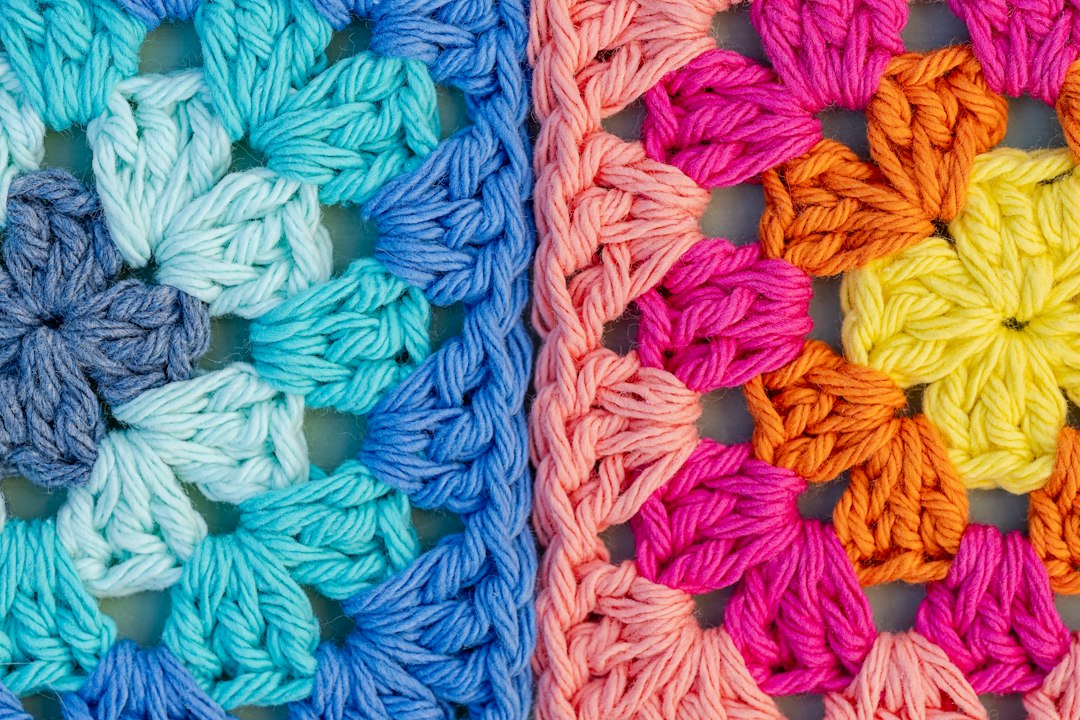 خلفية مجردة للتعبير عن أجواء Karma Crochet
